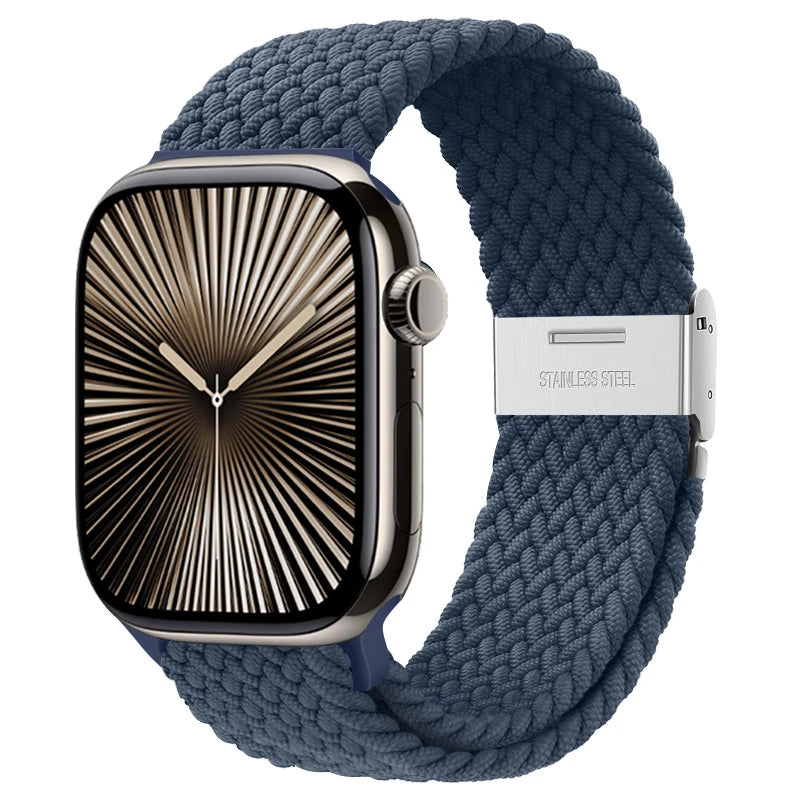 Braided Loop Strap for Apple Watch – Series 4-10 & Ultra (40-49mm)