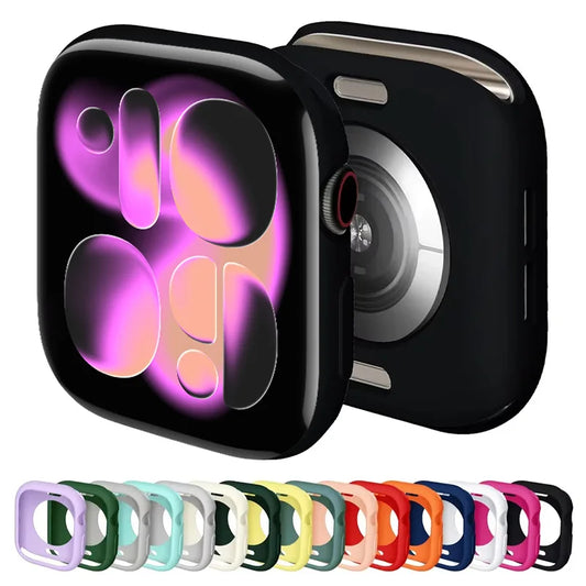 Silicone Candy Case for Apple Watch Ultra 3/2 & Series 11–8 Protective Cover