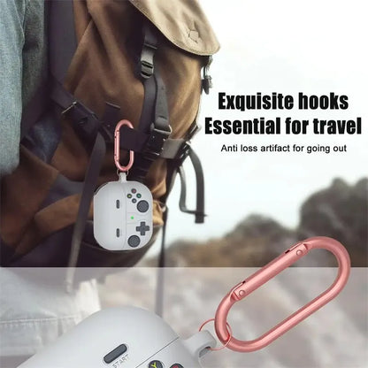 3D Cartoon Game Console Case for Samsung Galaxy Buds 3 / Buds 3 Pro with Hook