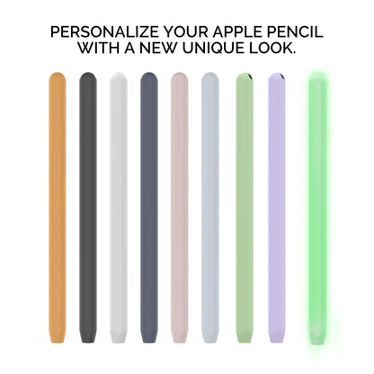 2-Pack Ultra-Thin Silicone Case for Apple Pencil Pro & 2nd Gen