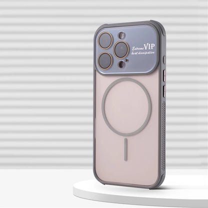 Matte Magnetic Shockproof Case – Full Lens Protection iPhone Pro Max 14/13/12