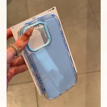 Luxury Jelly Candy Shockproof Case for iPhone 16–14 Plus Pro Max