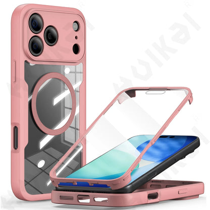 Case For iPhone 14 13 12 11 Pro Max Plus 360° Full Shockproof Silicone Cover