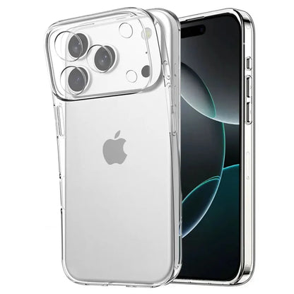 Ultra Thin Clear TPU Case for iPhone 17/16/15/14/13/12 Pro Max Cover