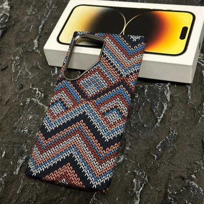 Luxury Carbon Fiber MagSafe Case for Samsung Galaxy S23/S22 Ultra Plus – Hard Cover