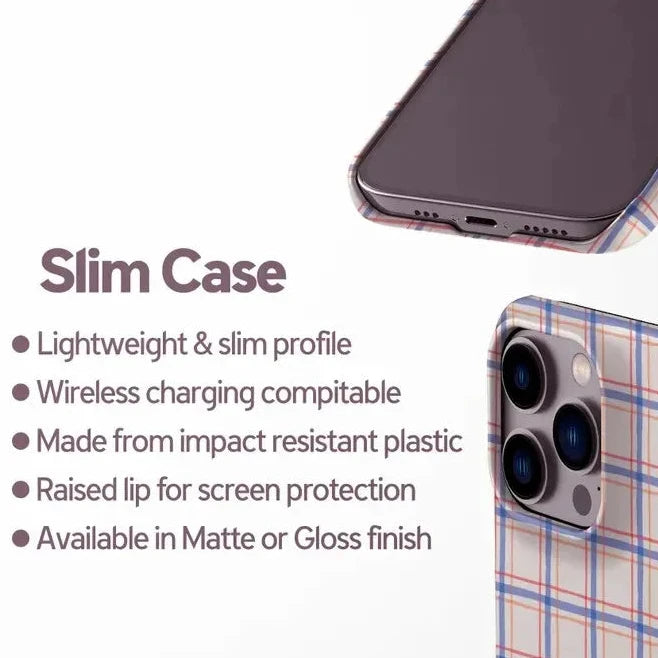 Luxury Houndstooth Pattern Case for iPhone 17–7 | Double-Layer Protection