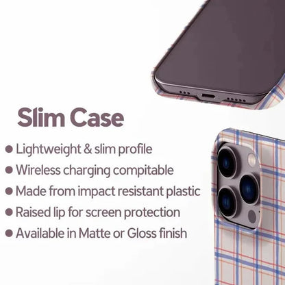 Luxury Houndstooth Pattern Case for iPhone 17–7 | Double-Layer Protection