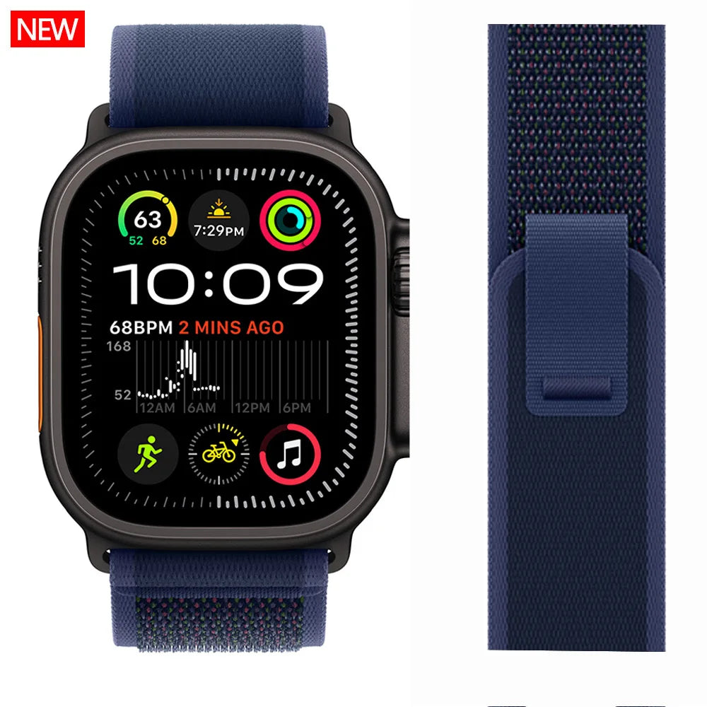 Premium Trail Loop Band – Rugged Style for Apple Watch Ultra 49mm