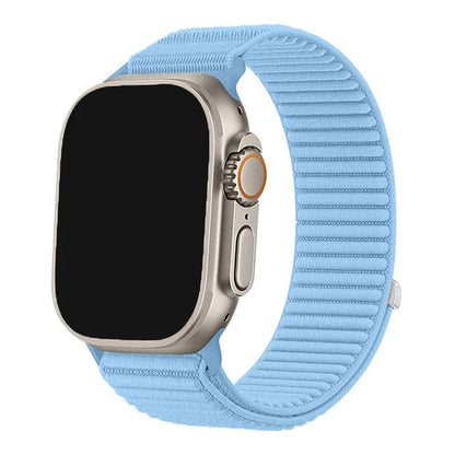 Nylon Braided Sport Strap for Apple Watch Band 10 9 8 SE Ultra 2 49mm–38mm