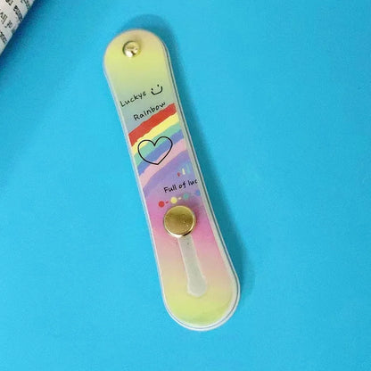 Universal Silicone Finger Ring Holder & Phone Stand – Telescopic Grip