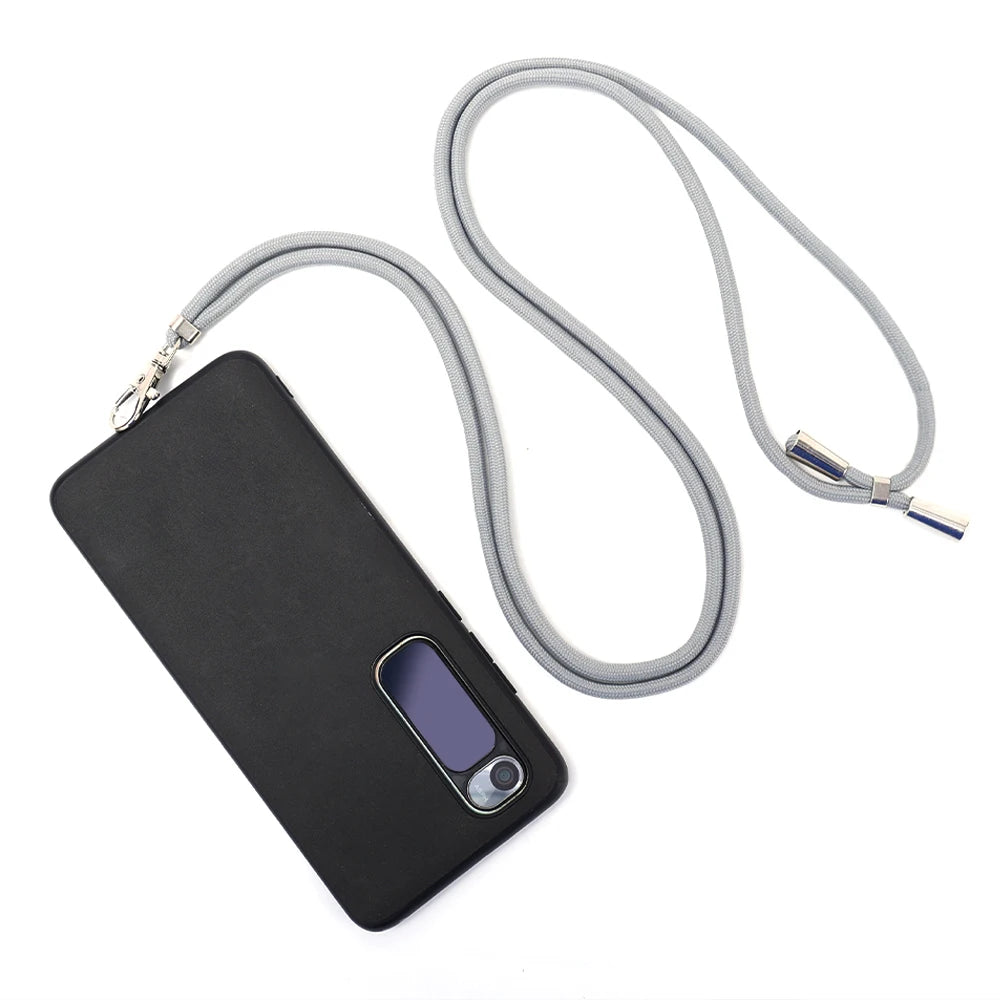 Universal Phone Lanyard with Adjustable Nylon Neck Strap for iPhone & Smartphones