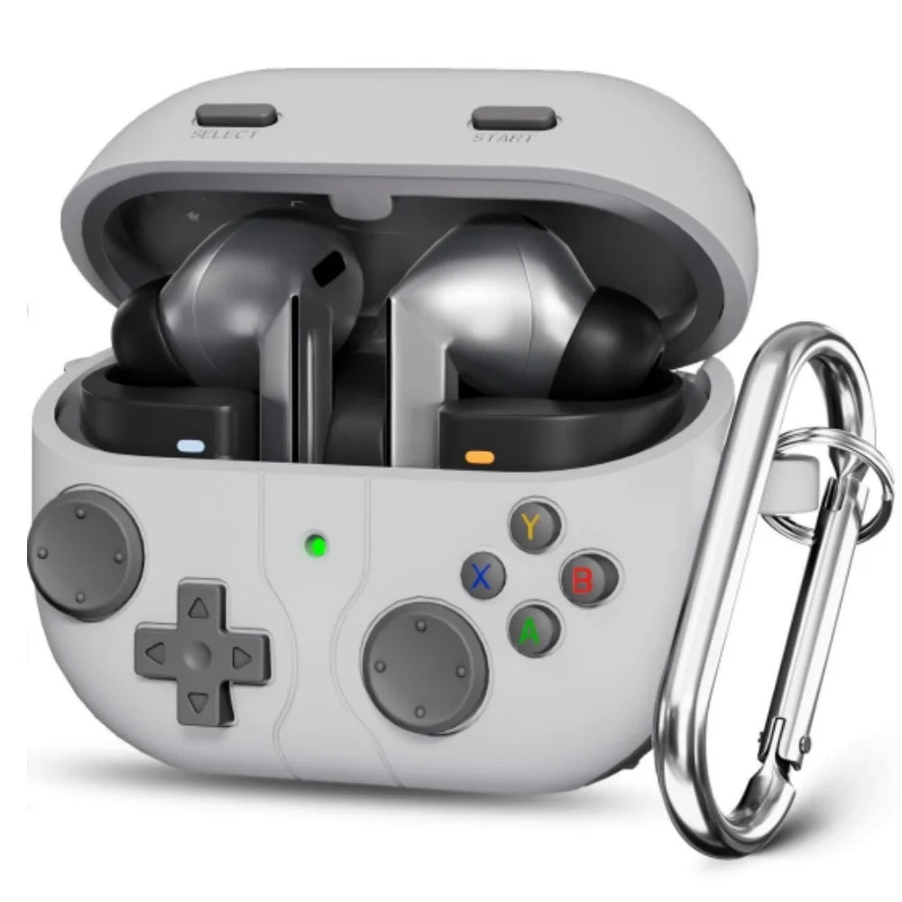 Cartoon Silicone Case for Galaxy Buds 3/3 Pro – Cute Design with Keychain & Kit