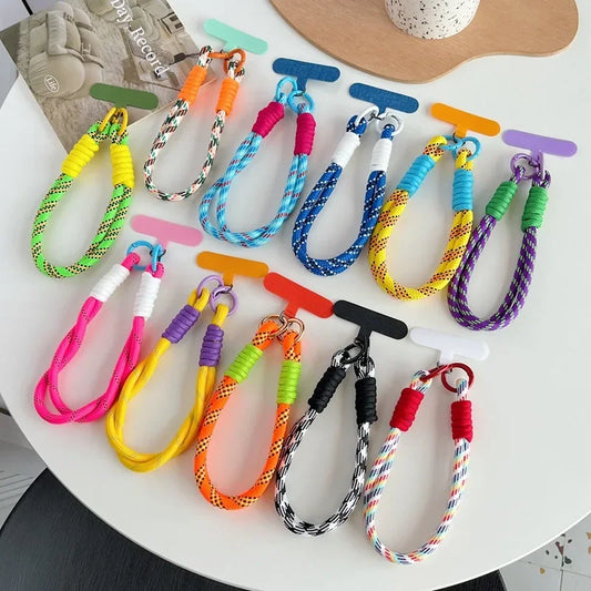 Twist Rope Phone Lanyard | Fashion Wrist Strap Anti-Loss Hanging Pendant