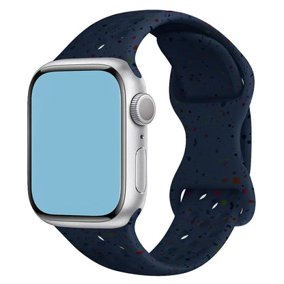 Transparent Silicone Strap for Apple Watch Ultra 2 & Series 10–SE (38–49mm)