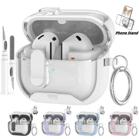 Secure Lock Case for Samsung Galaxy Buds 3 / 3Pro with Phone Stand