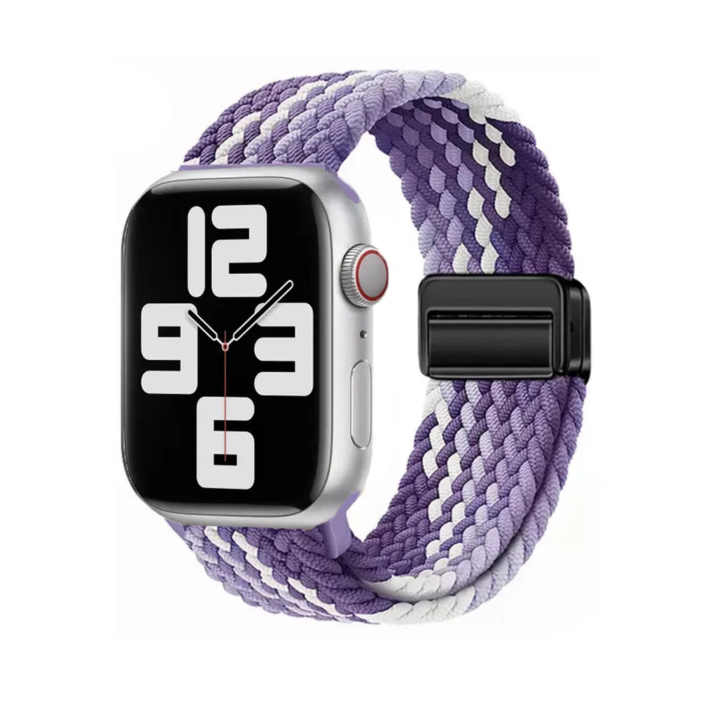 Nylon Braided Band for Apple Watch Ultra & S10–S3 | Soft Durable Strap