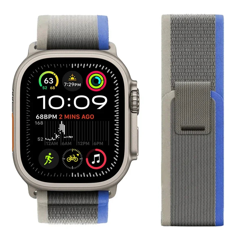 Watch Ultra 2 Trail Loop – Compatible 38–49mm iWatch Series 7/6/SE/8/9/10
