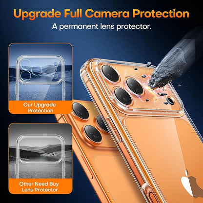 Hybrid Airbag Clear Case for iPhone 17 Pro/17 Air Shockproof Transparent