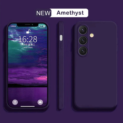 Soft Liquid Silicone Case for Samsung Galaxy S25/S24 Ultra & Plus Ultra Models