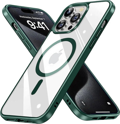 Anti-Yellowing MagSafe Case for iPhone 15 14 13 12 11 SE & More