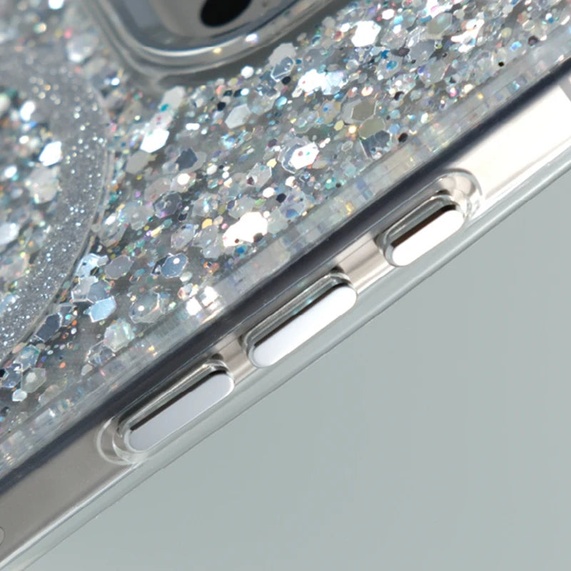 Glitter MagSafe Shockproof Case for iPhone 12/13/14 Pro & Pro Max