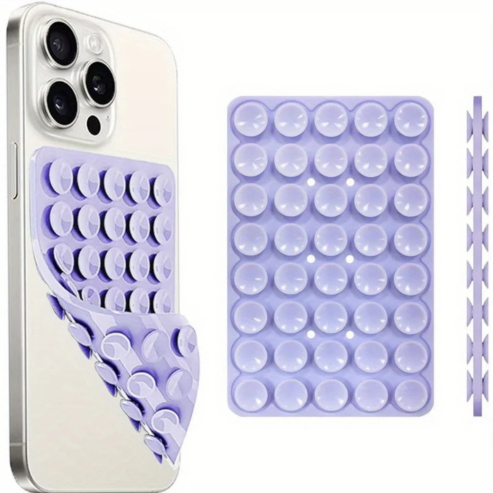 Silicone Suction Cup Phone Mount – Hands-Free Travel Stand for Smartphones
