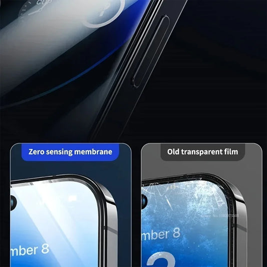 5PCS Tempered Glass Screen Protectors for iPhone 15–7 | Full Coverage Set