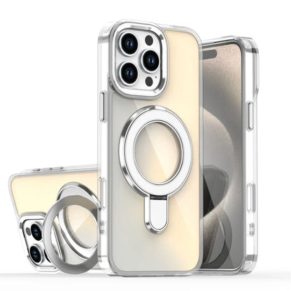 Luxury Laser Color Foldable Magnetic Stand Case for iPhone 11–16 Pro Max