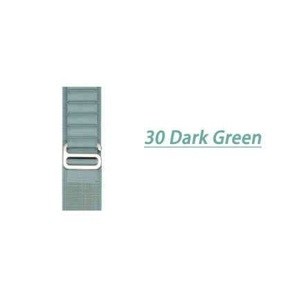 Alpine Nylon Strap for Apple Watch Ultra 2 Series 10–3 in 49–38mm Sizes