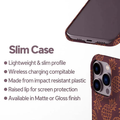 Luxury Pineapple Design Case for iPhone 17–7 | Double-Layer Protective Cover