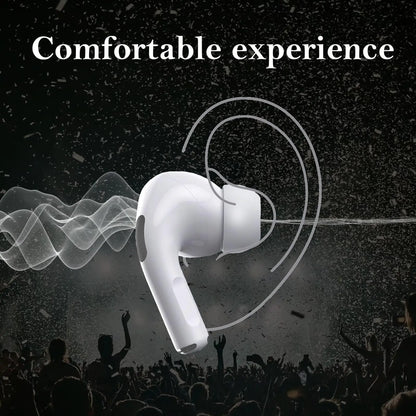 Memory Foam Ear Tips for AirPods Pro – 3pcs Soft Silicone Covers