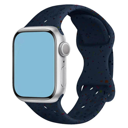 Transparent Silicone Bracelet Band for Apple Watch Ultra 2 & Series 10–5