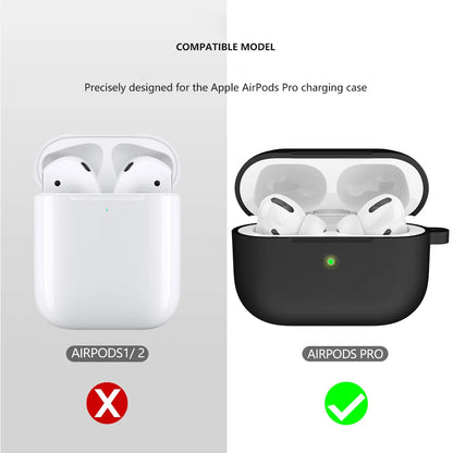 Silicone Protective Case For AirPods Pro Wireless Bluetooth Earphone Cover