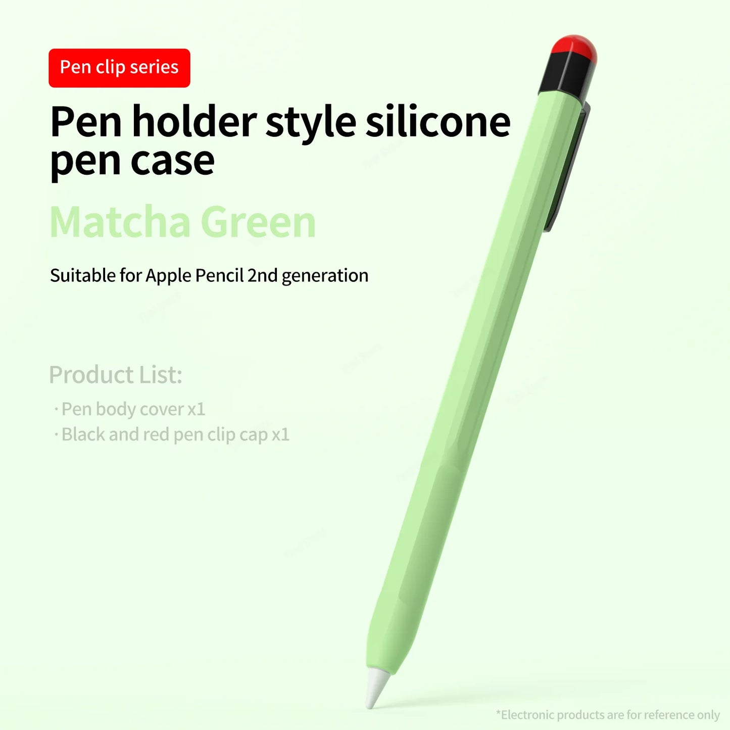 Silicone Case for Apple Pencil Pro 2024 & 2nd Gen – Soft Protective Sleeve